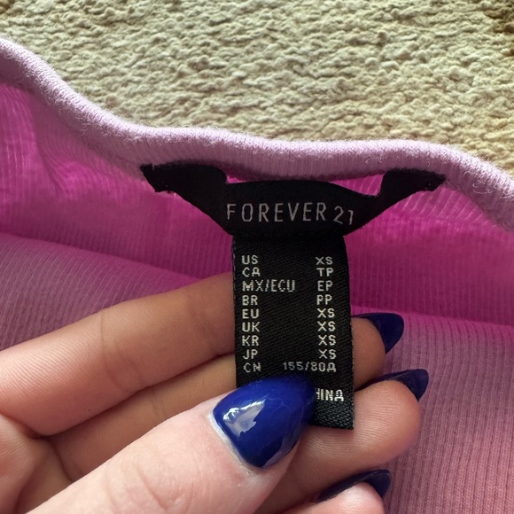 Forever 21 Baby Pink Strapless Romper - Picture 2 of 2